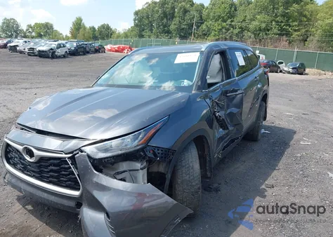 2020 Toyota Highlander Hybrid Xle из США, поврежденный, VIN 5TDGBRCH4LS508472